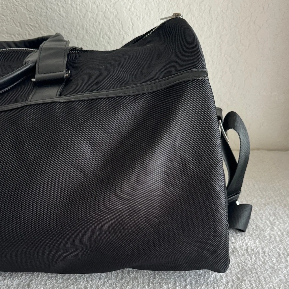 Versace Parfums Black Men's Duffel Bag